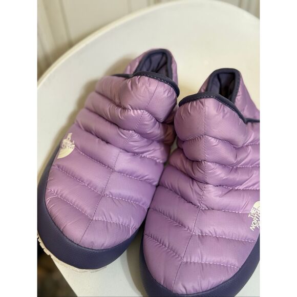 The North Face Women's Thermoball Traction Booties Purple Lupine Size 6 NWT - Picture 4 of 12